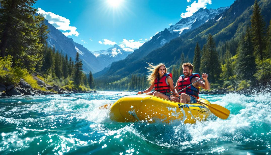 A riverside cabin with rafting gear ready, set alongside the rushing waters, ideal for best homes for Truckee river rafting.